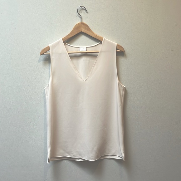 Babaton tank top. Cream. Size medium. - Picture 1 of 5